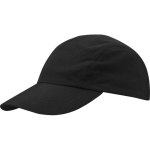 Wasserabweisende Kappe aus Taslan-Nylon mit UV-Schutz, 105 g/m² farbe schwarz