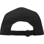 Wasserabweisende Kappe aus Taslan-Nylon mit UV-Schutz, 105 g/m² farbe schwarz zweite Rückansicht
