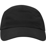 Wasserabweisende Kappe aus Taslan-Nylon mit UV-Schutz, 105 g/m² farbe schwarz zweite Vorderansicht