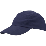 Wasserabweisende Kappe aus Taslan-Nylon mit UV-Schutz, 105 g/m² farbe marineblau