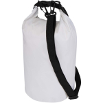 Wasserdichter Seesack aus recyceltem Material mit Rollverschluss und Schultergurt, 5 l farbe weiß