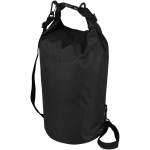 Wasserdichter Seesack mit Rollverschluss und Schultergurt, 10 l farbe schwarz