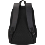 Padel-Rucksack mit 15 Zoll-Laptopfach und Platz für Schläger, 18 l farbe schwarz zweite Rückansicht