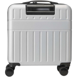 Rollkoffer mit Laptopfach bis 16 Zoll und TSA-Schloss, 30 l farbe silber zweite Rückansicht