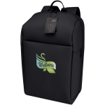 Aufklappbarer Anti-Diebstahl-Rucksack, wasserabweisend, 18 l farbe schwarz