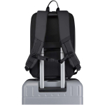 Aufklappbarer Anti-Diebstahl-Rucksack, wasserabweisend, 18 l farbe schwarz zweite Ansicht