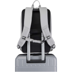 Aufklappbarer Anti-Diebstahl-Rucksack, wasserabweisend, 18 l farbe hellgrau zweite Ansicht