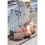 Tasche aus Strohpapier mit Reißverschluss und festem Boden, 21 l farbe marineblau Lifestyle-Bild 2
