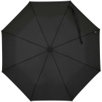 Faltbarer Regenschirm mit automatischer Öffnung und Gummigriff, Ø 93 cm farbe schwarz zweite Vorderansicht