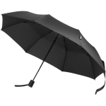 Faltbarer Regenschirm mit automatischer Öffnung und Gummigriff, Ø 93 cm farbe schwarz