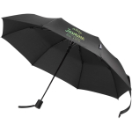 Faltbarer Regenschirm mit automatischer Öffnung und Gummigriff, Ø 93 cm farbe schwarz