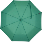 Faltbarer Regenschirm mit automatischer Öffnung und Gummigriff, Ø 93 cm farbe grün zweite Vorderansicht