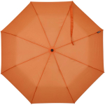 Faltbarer Regenschirm mit automatischer Öffnung und Gummigriff, Ø 93 cm farbe orange zweite Vorderansicht