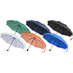 Faltbarer Regenschirm mit automatischer Öffnung und Gummigriff, Ø 93 cm farbe köngisblau zweite Ansicht in verschiedenen Farben