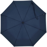 Faltbarer Regenschirm mit automatischer Öffnung und Gummigriff, Ø 93 cm farbe marineblau zweite Vorderansicht
