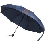 Faltbarer Regenschirm mit automatischer Öffnung und Gummigriff, Ø 93 cm farbe marineblau