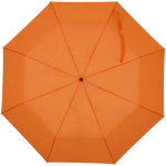 Kompakter Faltschirm mit Metallgestell und Gummigriff, Ø 102 cm farbe orange zweite Vorderansicht