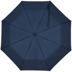Kompakter Faltschirm mit Metallgestell und Gummigriff, Ø 102 cm farbe marineblau zweite Vorderansicht