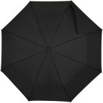 Robuster faltbarer Regenschirm mit Auf-Zu-Automatik, Ø 105 cm farbe schwarz zweite Vorderansicht
