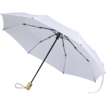 Robuster faltbarer Regenschirm mit Auf-Zu-Automatik, Ø 105 cm farbe weiß