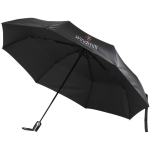 Nachhaltiger Faltschirm mit Auf-Zu-Automatik, Ø 120 cm farbe schwarz