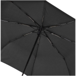 Kompakter faltbarer Regenschirm aus recyceltem Kunststoff mit Auf-Zu-Automatik, Ø 99 cm farbe schwarz zweite Ansicht