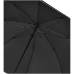 Windfester Regenschirm mit automatischer Öffnung und Reflektorband, Ø 130 cm farbe schwarz zweite Ansicht