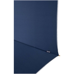 Windfester Regenschirm mit automatischer Öffnung und Reflektorband, Ø 130 cm farbe marineblau Detailansicht 1