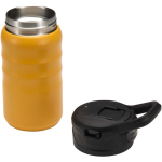 Sportflasche mit ausklappbarem Strohhhalm, 350 ml farbe gelb zweite Ansicht