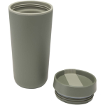 Doppelwandiger Thermobecher mit Schraubdeckel und Schiebeverschluss, 480 ml farbe grün zweite Ansicht