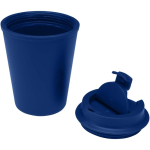 Doppelwandiger Thermobecher mit auslaufsicherem Schraubdeckel, 300 ml farbe blau zweite Ansicht