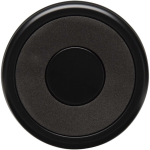 Doppelwandiger Thermobecher mit auslaufsicherem Deckel und Trinkhalm, 540 ml farbe schwarz dritte Ansicht