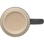 Stapelbare Keramiktasse mit unglasiertem Boden, 180 ml farbe grau Detailansicht 1