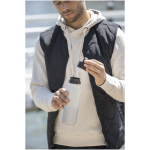 Doppelwandiger Thermobecher mit Druckknopf, 500 ml farbe weiß Lifestyle-Bild