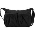13-Zoll-Laptoptasche mit Trolleyband und verstecktem Fach farbe schwarz zweite Vorderansicht