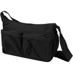 13-Zoll-Laptoptasche mit Trolleyband und verstecktem Fach farbe schwarz