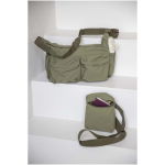 13-Zoll-Laptoptasche mit Trolleyband und verstecktem Fach farbe schwarz Lifestyle-Bild 2