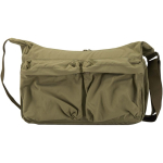 13-Zoll-Laptoptasche mit Trolleyband und verstecktem Fach farbe dunkelgrün zweite Vorderansicht
