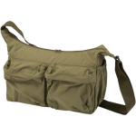 13-Zoll-Laptoptasche mit Trolleyband und verstecktem Fach farbe dunkelgrün