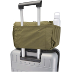 13-Zoll-Laptoptasche mit Trolleyband und verstecktem Fach farbe dunkelgrün dritte Ansicht