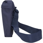 Leichte Umhängetasche mit verstellbarem Gurt und Polsterung farbe marineblau Seitenansicht
