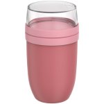 Lunchbox aus Kunststoff mit zwei Fächern 1,05 l Mepal farbe rosa
