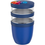 Auslaufsichere Brotdose mit 3 Fächern 900 ml Mepal farbe pastellblau