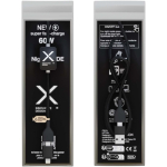 Lade- und Datenkabel mit beleuchtetem Logo 60 W 1 m SCX.design farbe schwarz zweite Ansicht mit Box