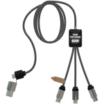 3-in-1-Ladekabel mit zwei beleuchteten Logos SCX.design farbe schwarz zweite Rückansicht