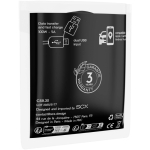 Magnetisches Schnellladekabel mit zwei Eingängen 100 W SCX.design farbe schwarz