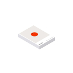 Bluetooth-Tracker mit Signalton, wasser- und staubgeschützt Chipolo farbe rot zweite Ansicht mit Box