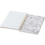 B6-Notizbuch-Set mit Aquarellstiften und transparenter Tasche farbe natürliche farbe zweite Ansicht