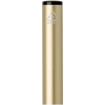 Drehkugelschreiber aus recyceltem Aluminium mit blauer Tinte farbe gold Detailansicht 1