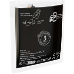 Magnetisches Ladekabel mit Aufrollfunktion und zwei Eingängen 60 W farbe grau